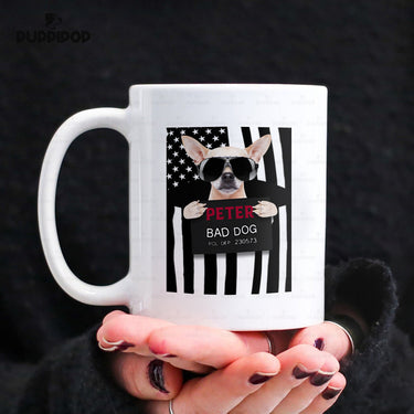 Personalized Dog Gift Idea - Chihuahua The Bad Dog For Dog Lovers - White Mug